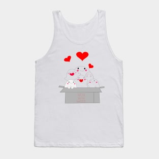 box with ghost Tank Top